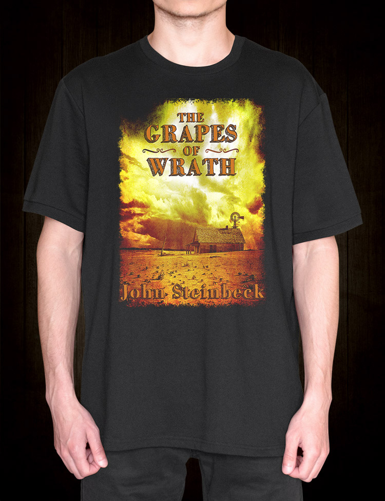 John Steinbeck The Grapes Of Wrath T-Shirt - Hellwood Outfitters