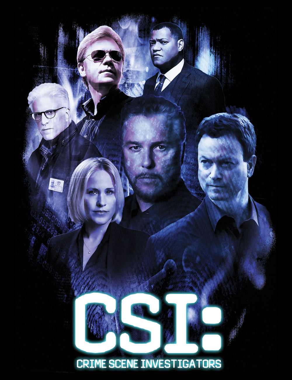 Cult TV Drama T-Shirt CSI