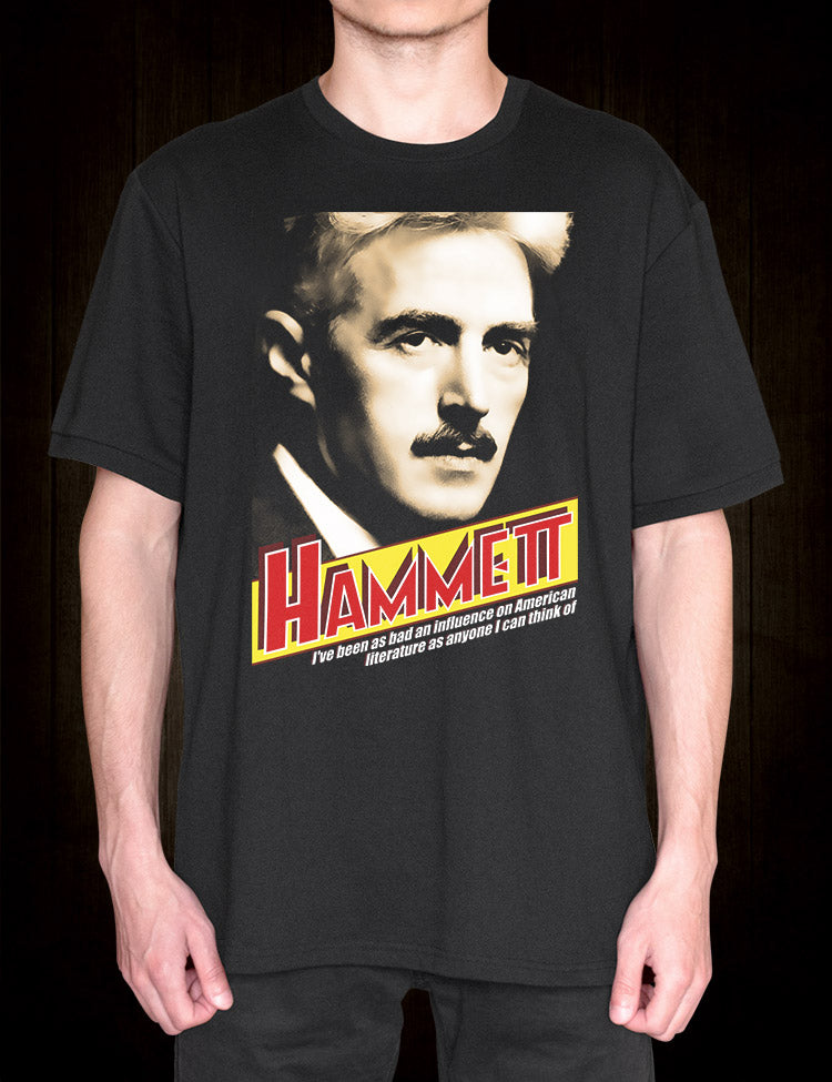 Noir Author T-Shirt Dashiell Hammett