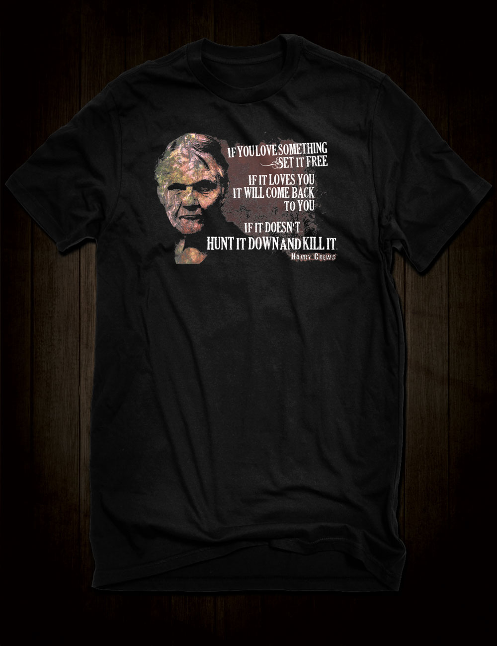 harry pothead shirt Harry Crews T-Shirt 3XLarge