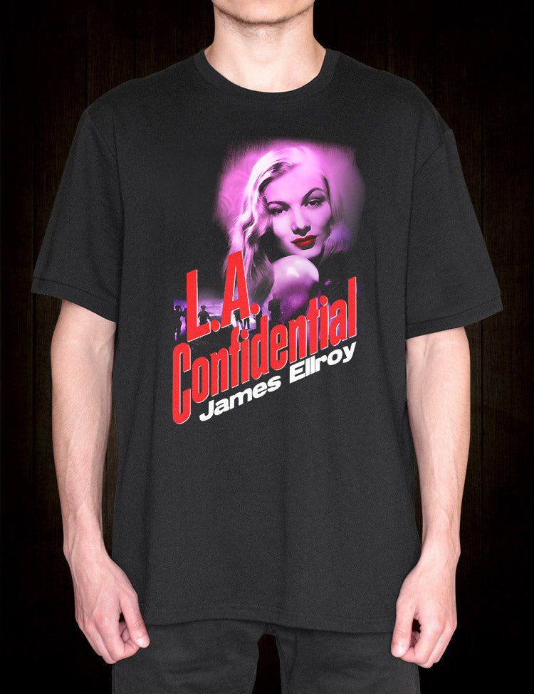 Cult Crime Noir Novel T-Shirt LA Confidential