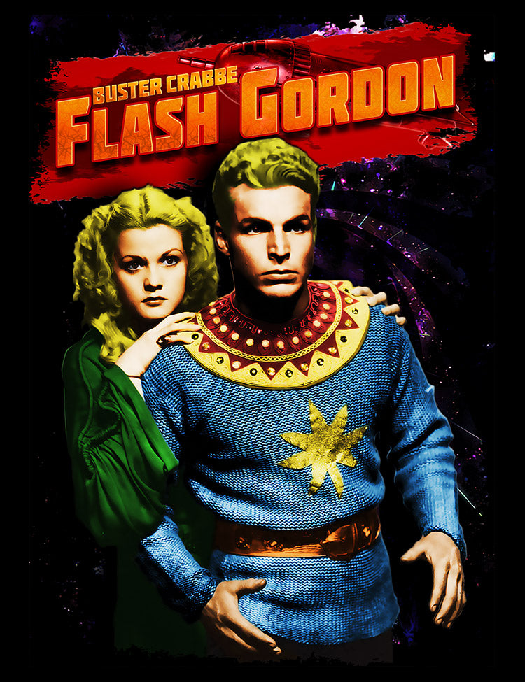 Buster Crabbe Flash Gordon T-Shirt