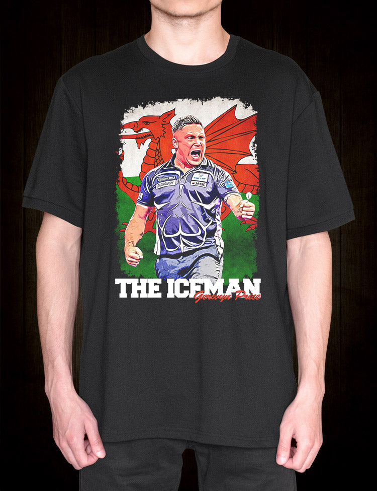 Darts The Iceman T-Shirt Gerwyn Price