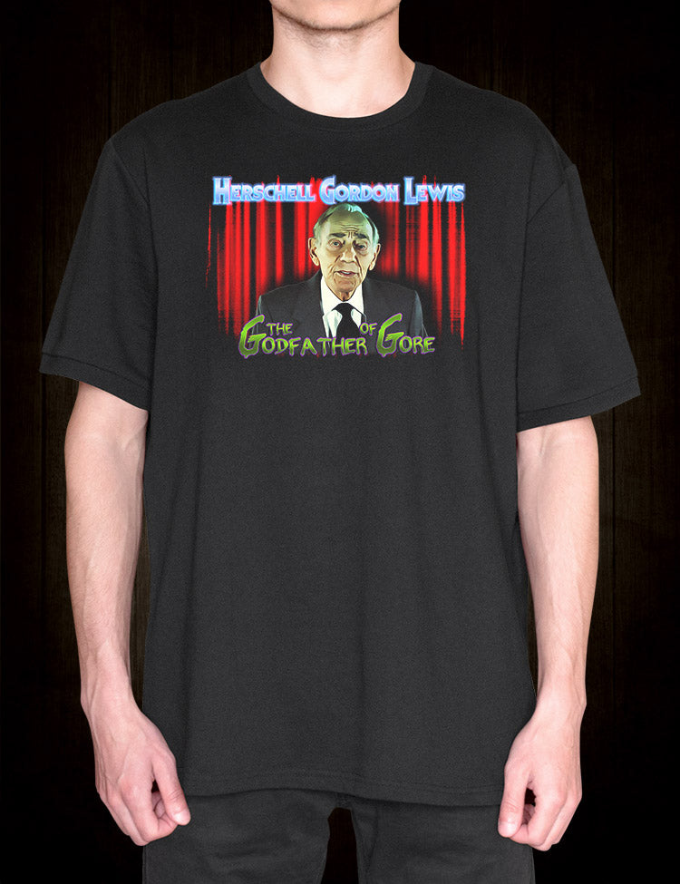 Herschell Gordon Lewis T-Shirt The Godfather Of Gore