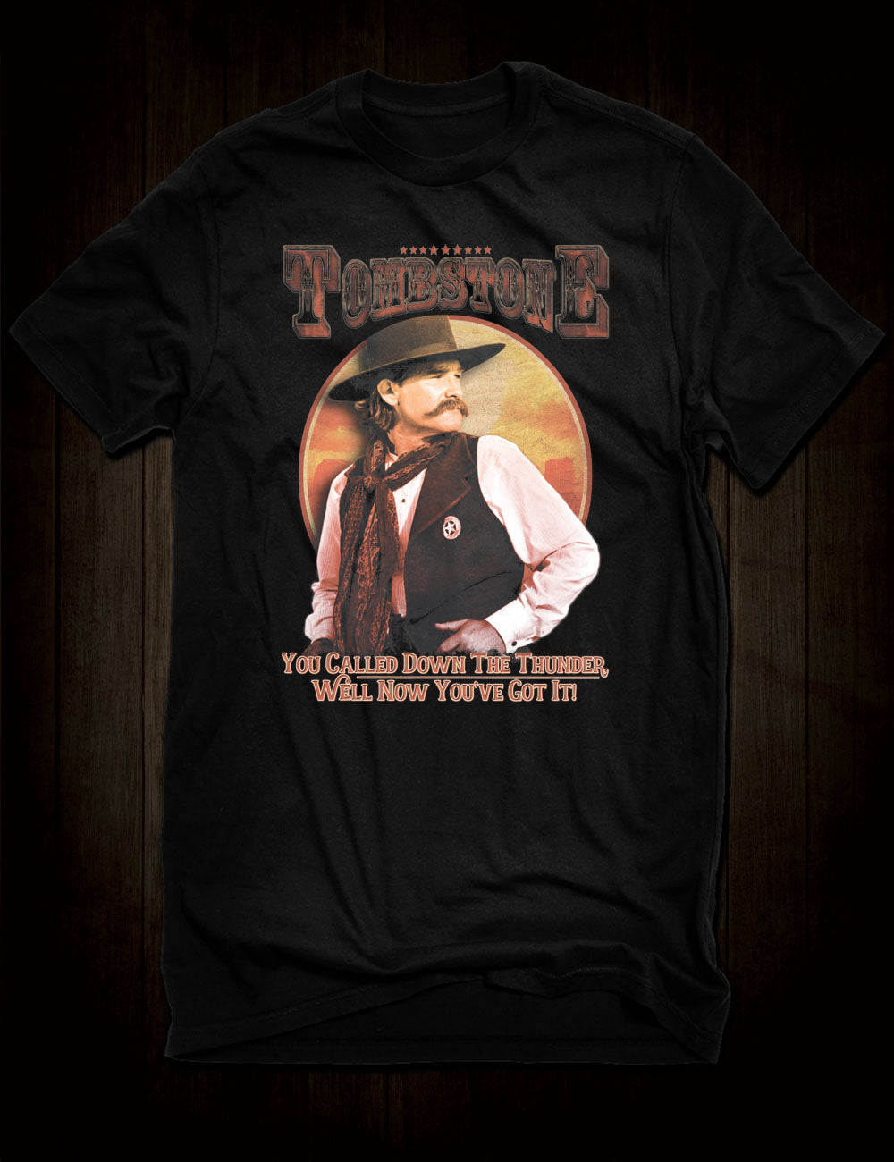 Kurt Russell Tombstone Film T-Shirt