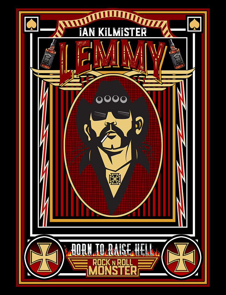 Lemmy Born To Raise Hell T-Shirt