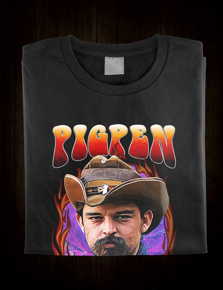 Show your love for the Grateful Dead with this Pigpen-inspired t-shirt.