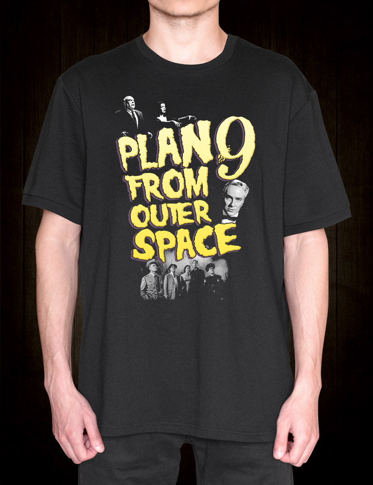 Ed Wood Jr Plan 9 From Outer Space T-Shirt