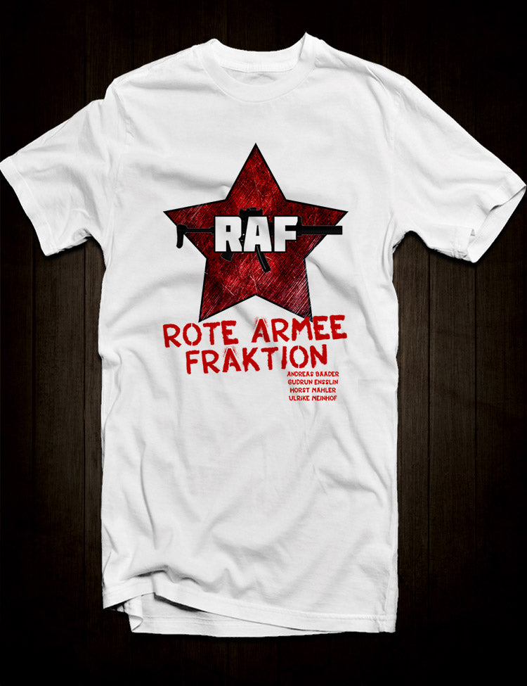 White Red Army Faction Tee