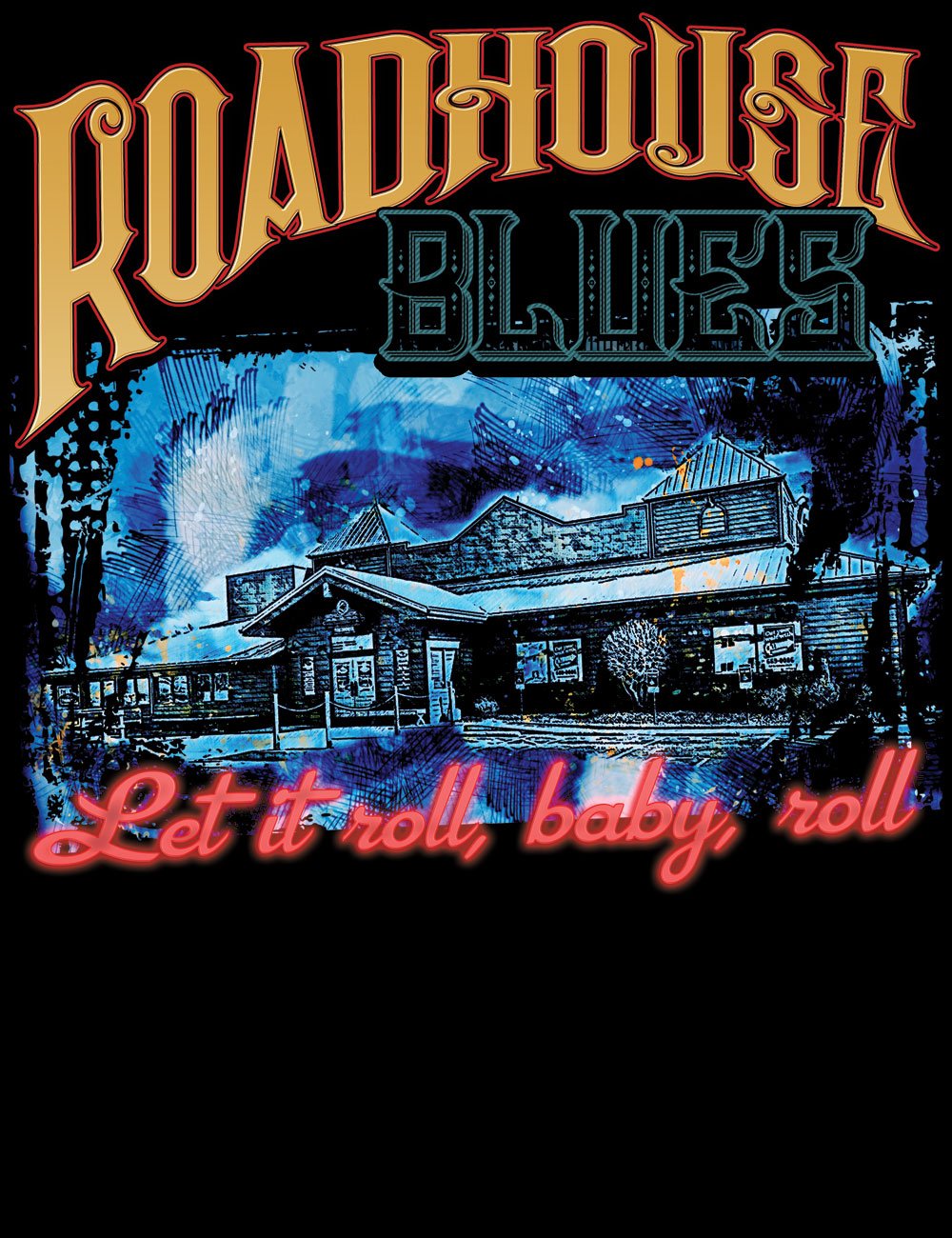 Roadhouse Blues Lyric T-Shirt