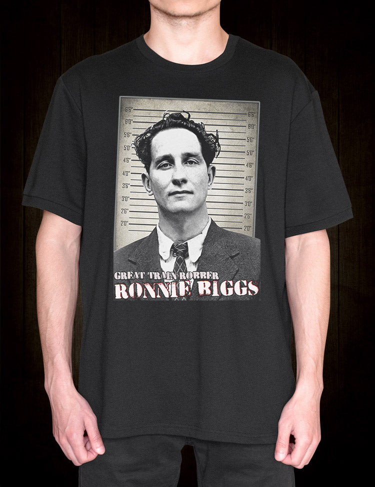 Great Train Robber T-Shirt Ronnie Biggs