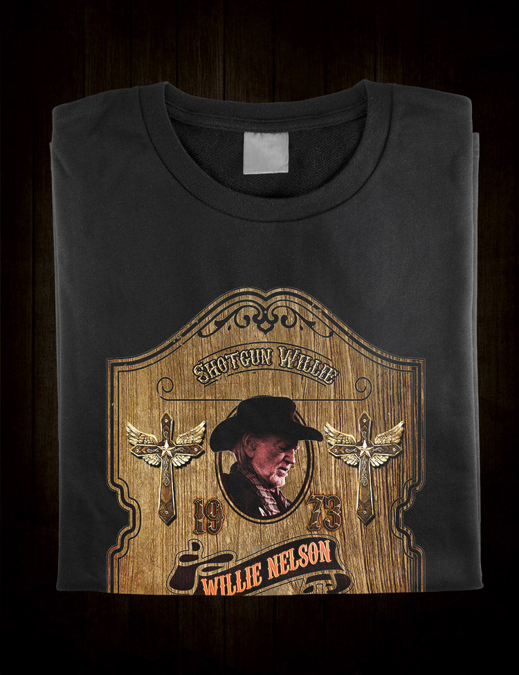 Shotgun Willie Nelson 1973 T-Shirt