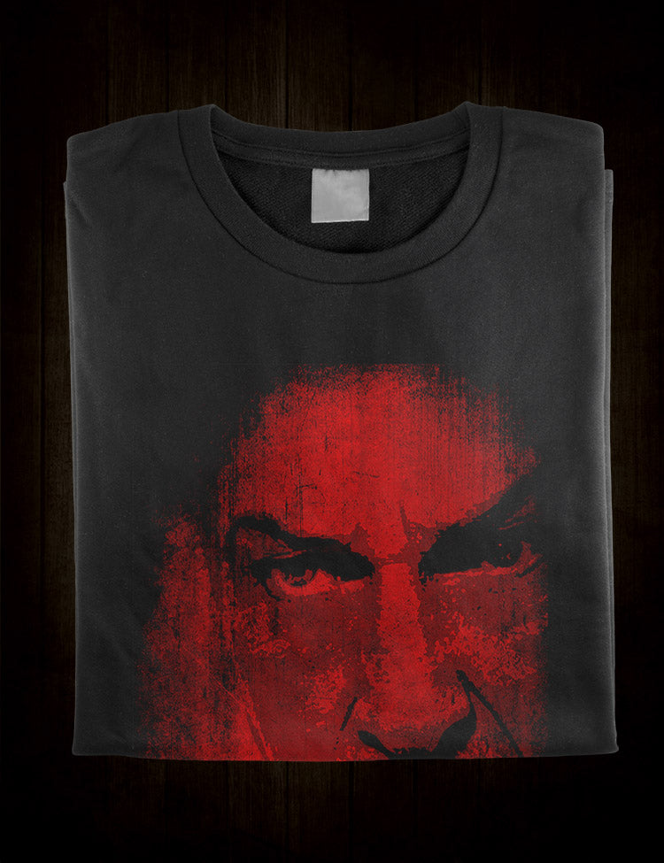 A classic movie-themed t-shirt, paying tribute to one of Vincent Price's most iconic roles.