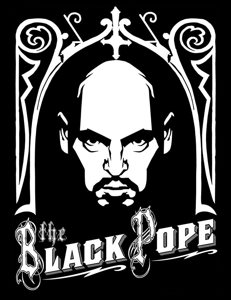 Anton LaVey T-Shirt The Black Pope
