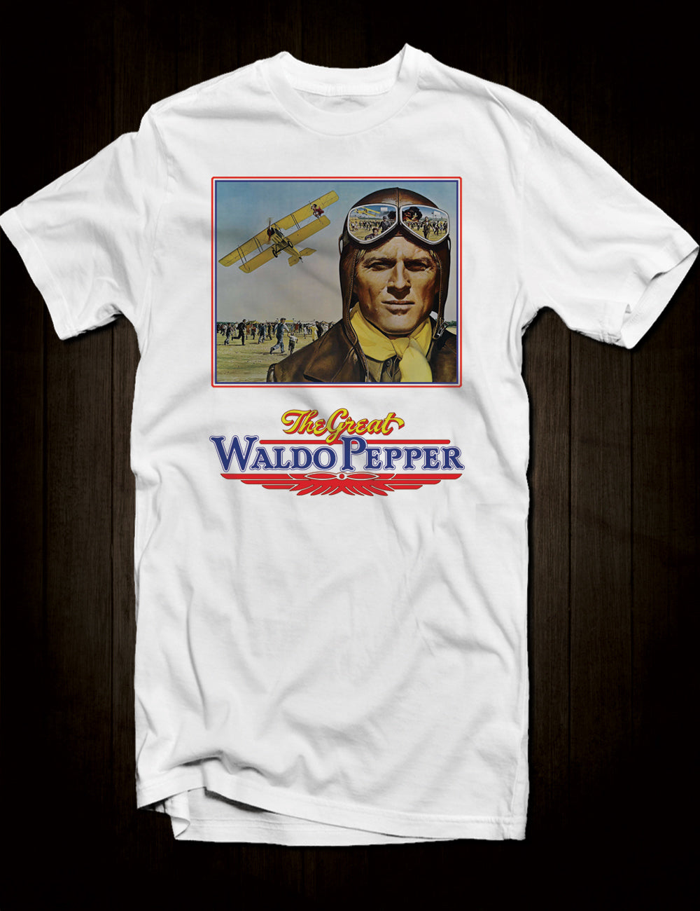 White The Great Waldo Pepper T-Shirt