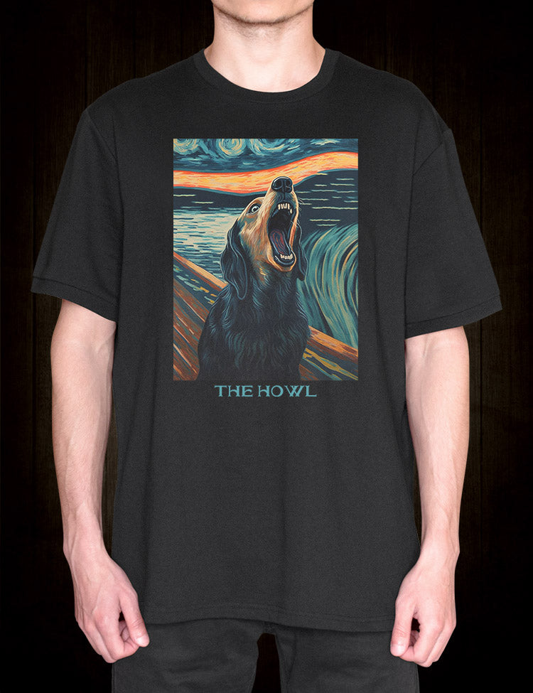 T-shirt with hilarious twist on iconic expressionist painting