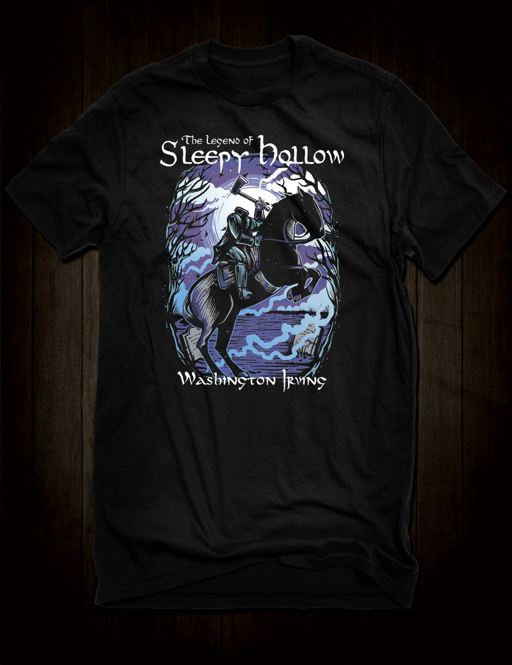 The Legend Of Sleepy Hollow T-Shirt Washington Irving