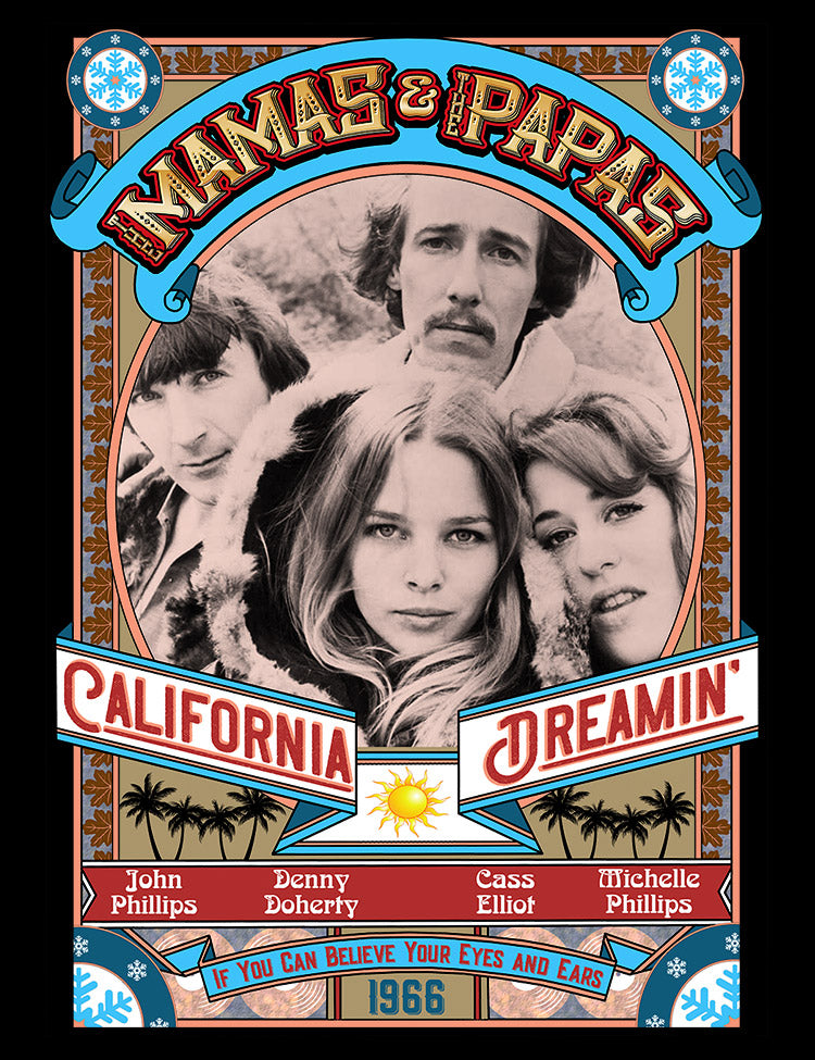 California Dreamin T-Shirt The Mamas And The Papas