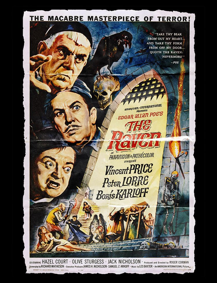 The Raven Movie Poster Tee Design