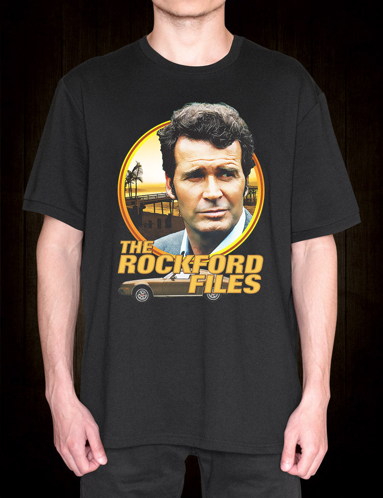 Famous TV Detective T-Shirt Jim Rockford