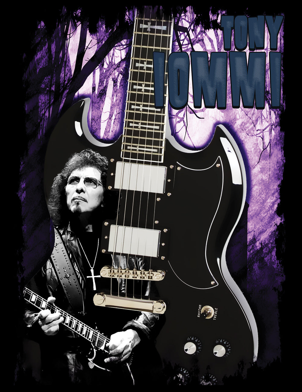 Tony Iommi Guitar Hero T-Shirt
