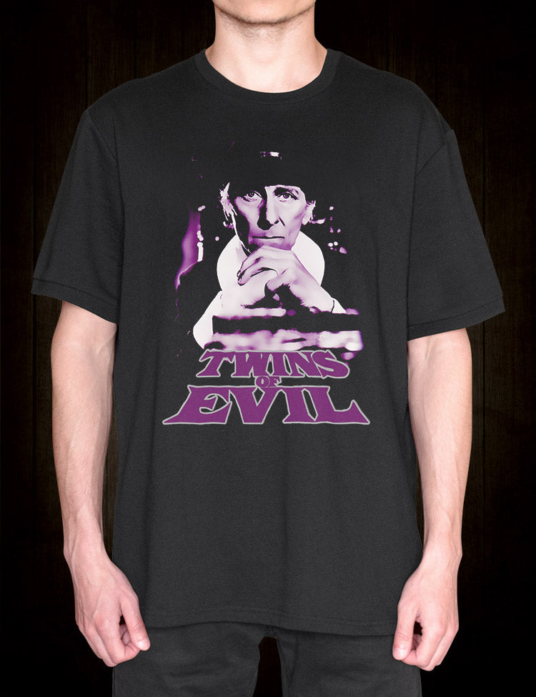 Peter Cushing Twins Of Evil T-Shirt