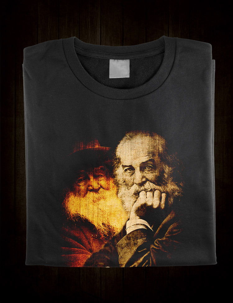 Famous Poet T-Shirt Walt Whitman