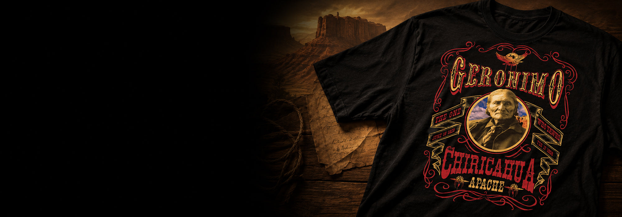 T-Shirts zur amerikanischen Geschichte
