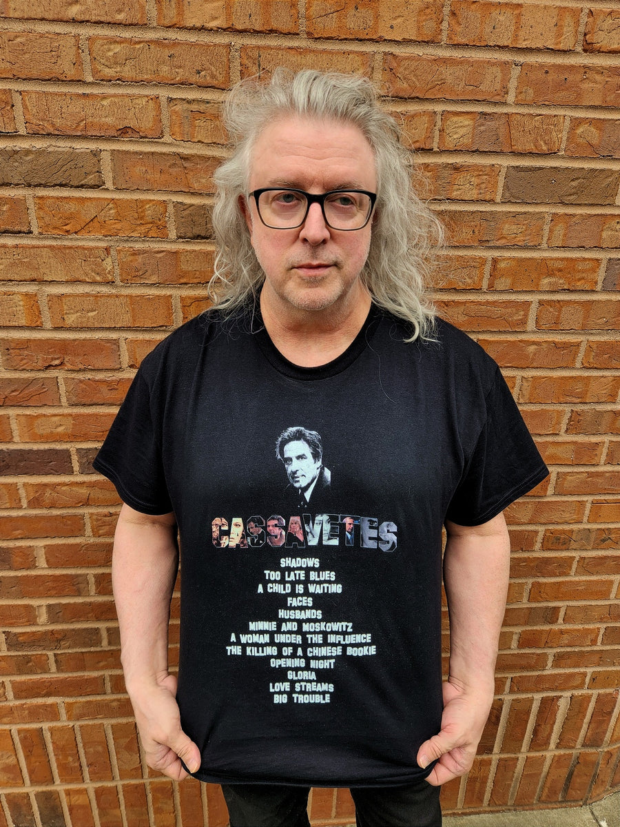 Hellwood Outfitters customer wearing a graphic T-shirt