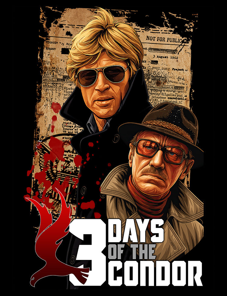 3 Days of the Condor cult film fan tee