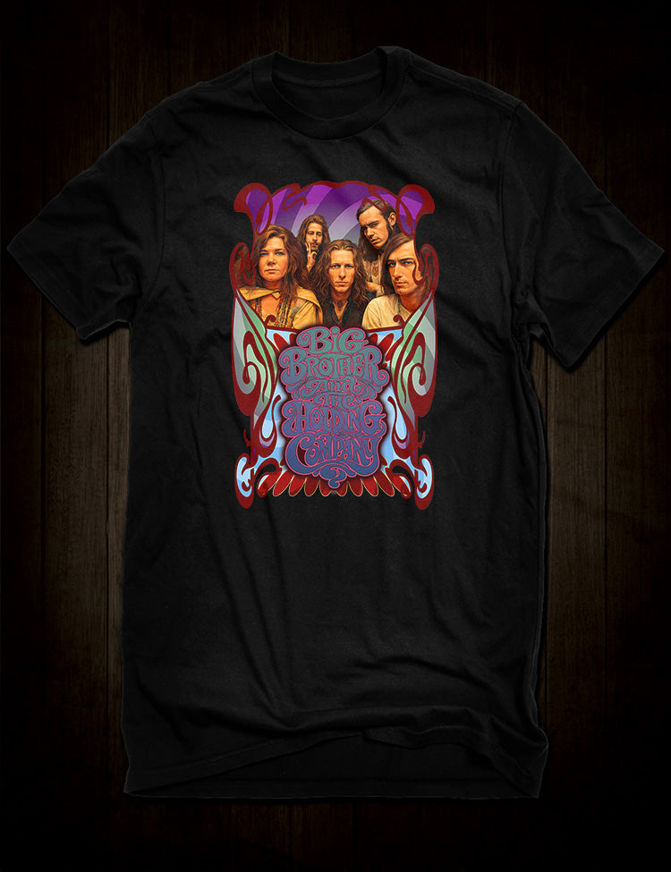 Big Brother and the Holding Company t-shirt design