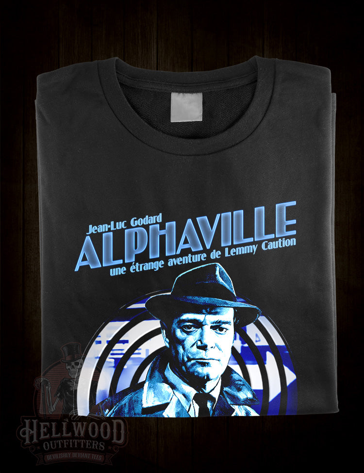 Noir and sci-fi blend Alphaville fan apparel