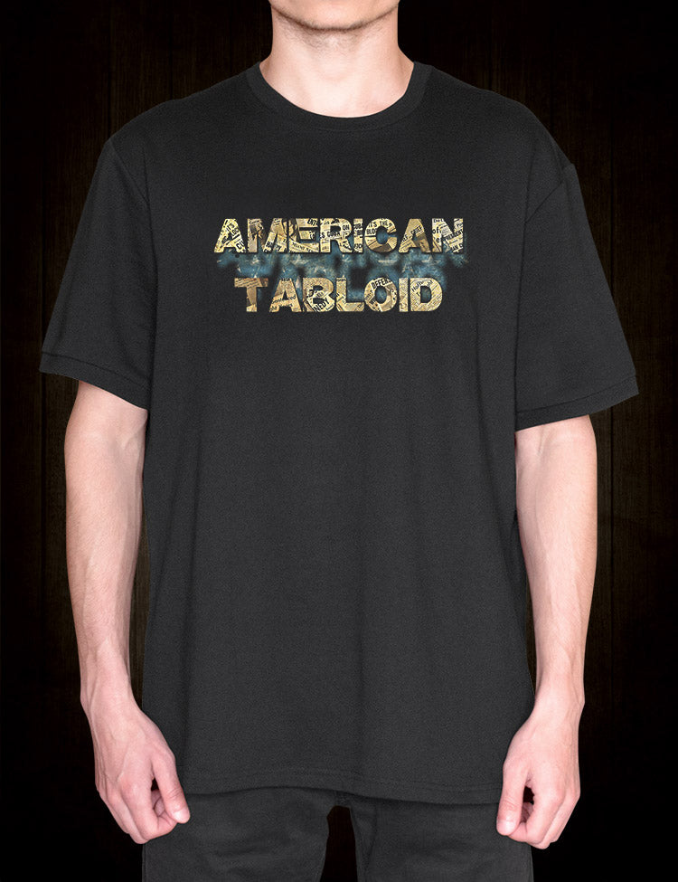 James Ellroy American Tabloid graphic tee