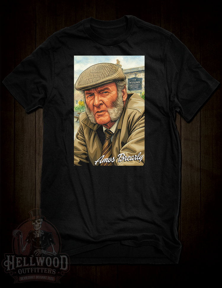 Amos Brearly Emmerdale t-shirt classic British TV design