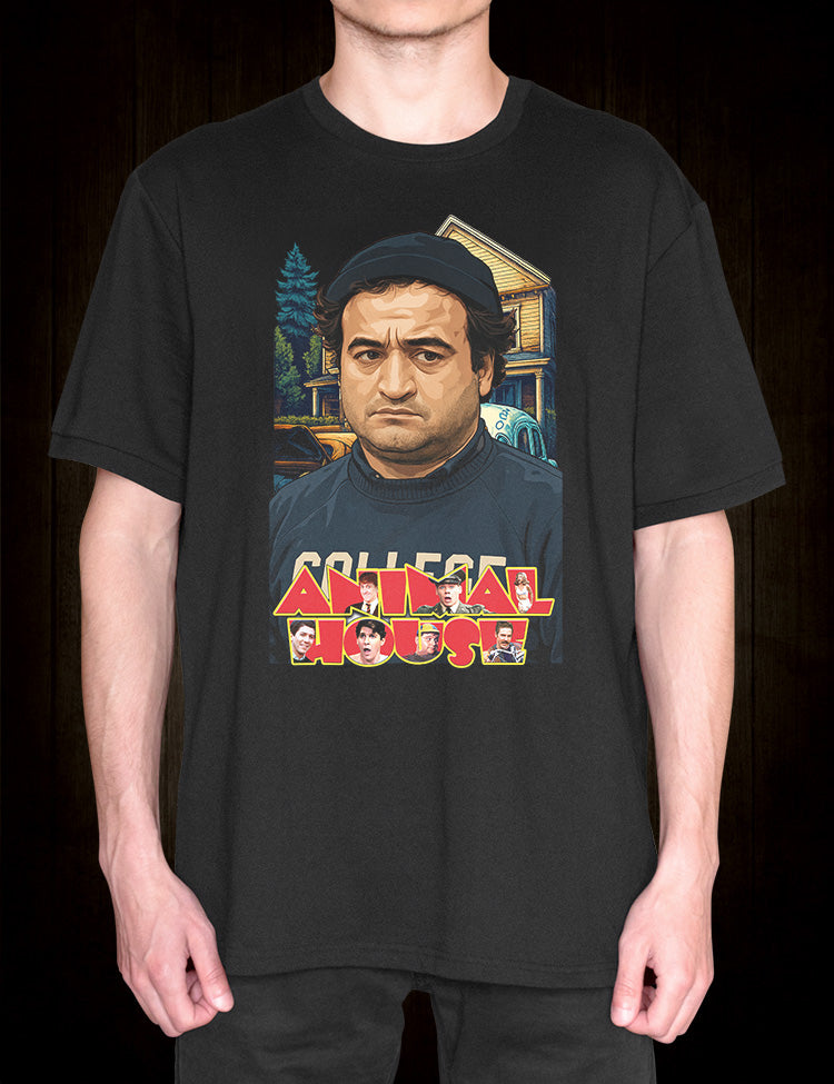 Feel Like A Legend In This John Belushi 'Animal House' Frat Party Tee! Screen Printed, 100% Cotton, Size L.