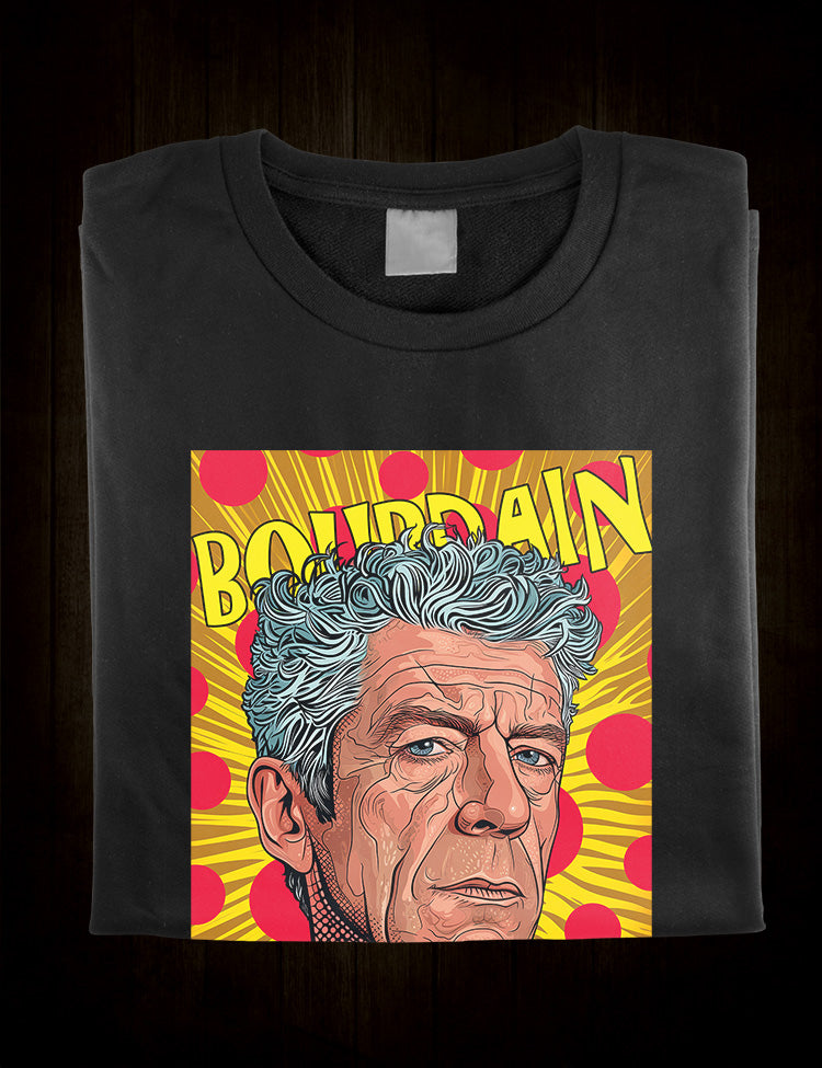 Adventurous Travel Fashion - Bourdain Tribute T-Shirt