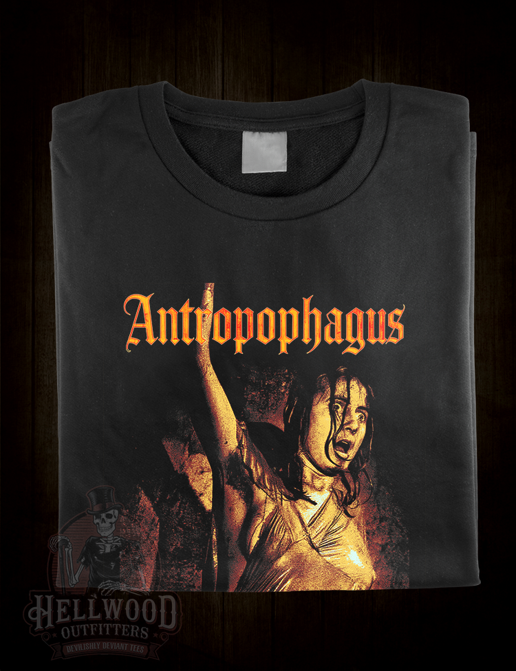 Cult classic Video Nasty Antropophagus shirt