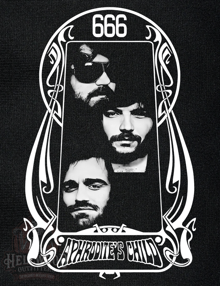 Vangelis Demis Roussos vintage band shirt