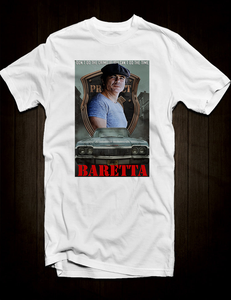 Iconic TV detective Tony Baretta T-Shirt