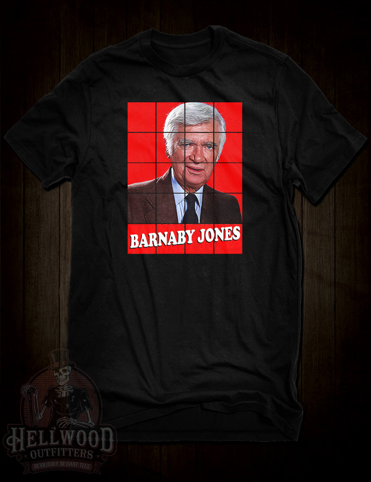 Barnaby Jones classic detective TV show t-shirt