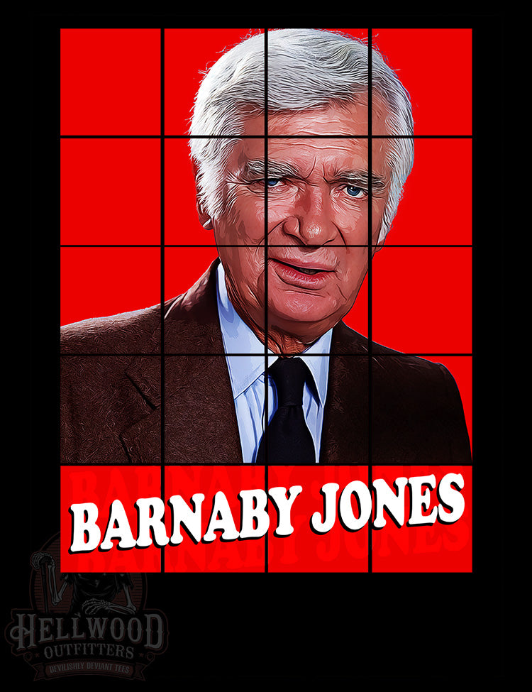 Retro crime drama Barnaby Jones fan apparel