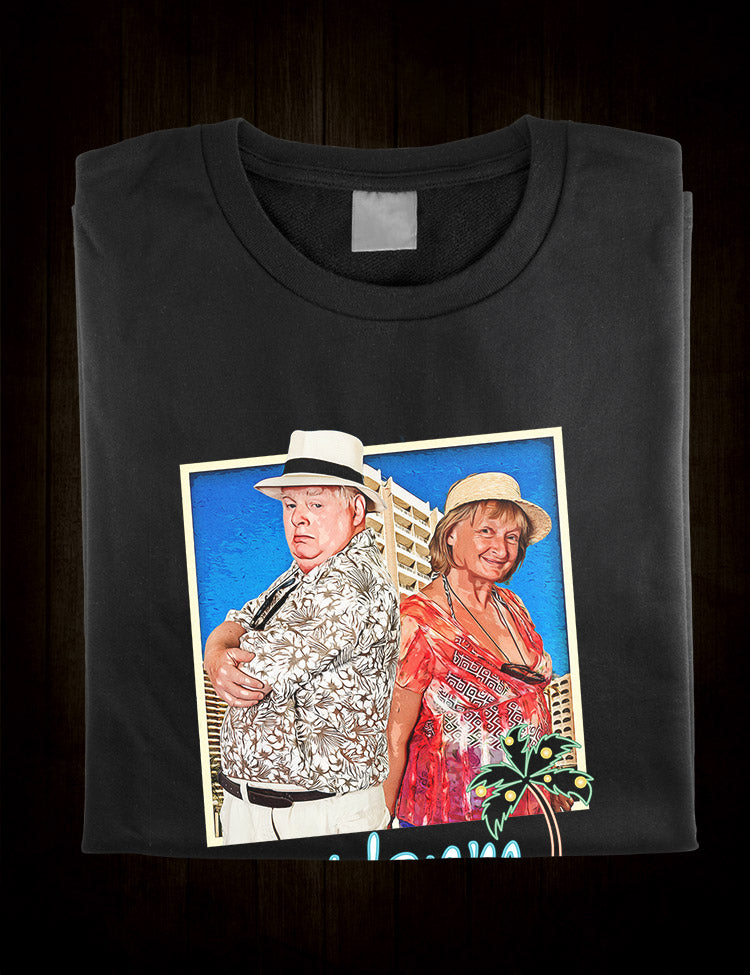 Funny Donald and Jacqueline Stewart Shirt - Benidorm Sitcom Merchandise