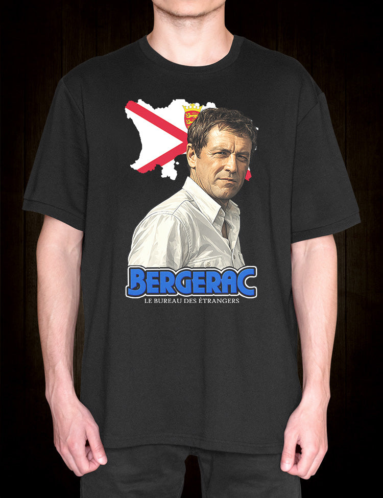 Bergerac Jersey police drama t-shirt vintage TV design