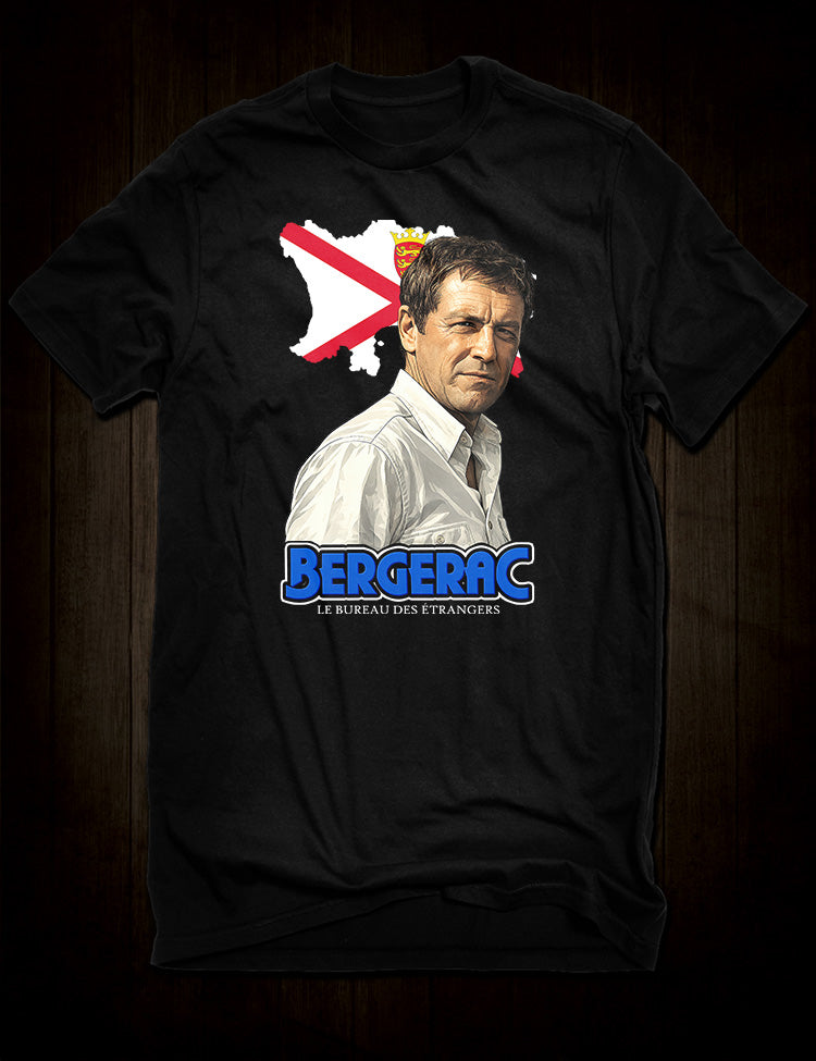 Bergerac T-shirt design inspired by John Nettles TV detective