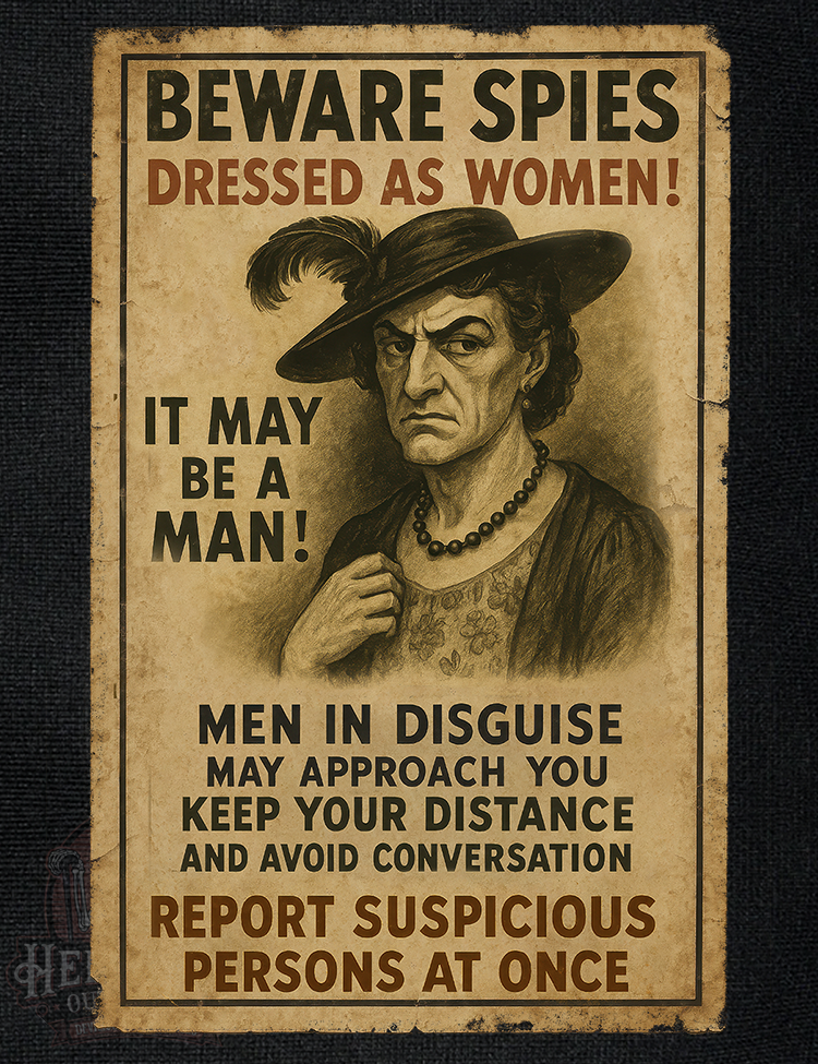 Retro propaganda warning t-shirt design
