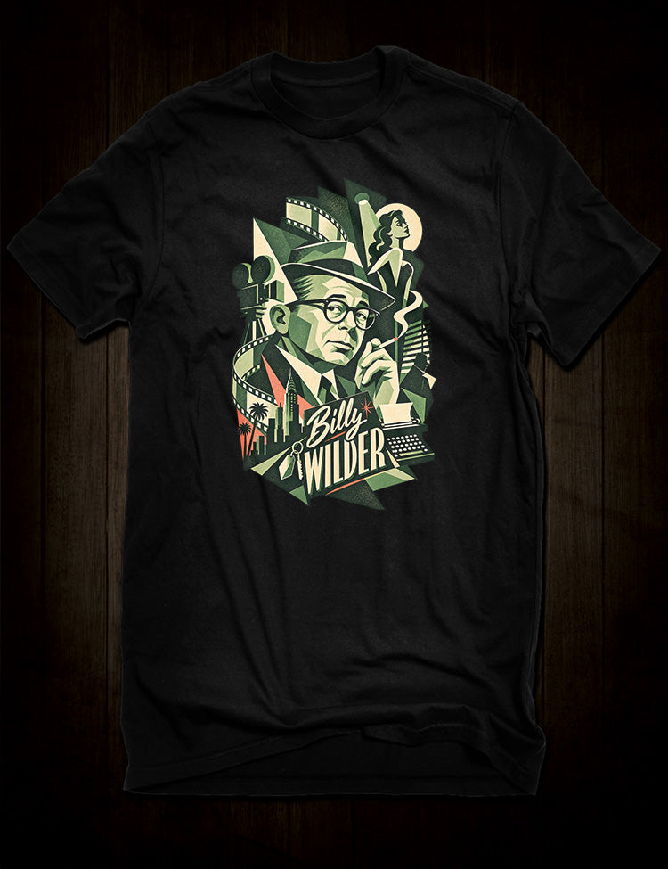 Billy Wilder T-Shirt featuring the legendary Hollywood film director and screenwriter