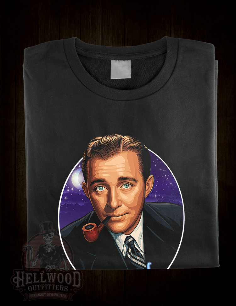 Retro music legend Bing Crosby tee