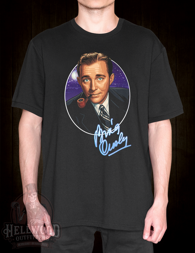 American music legend Bing Crosby tee