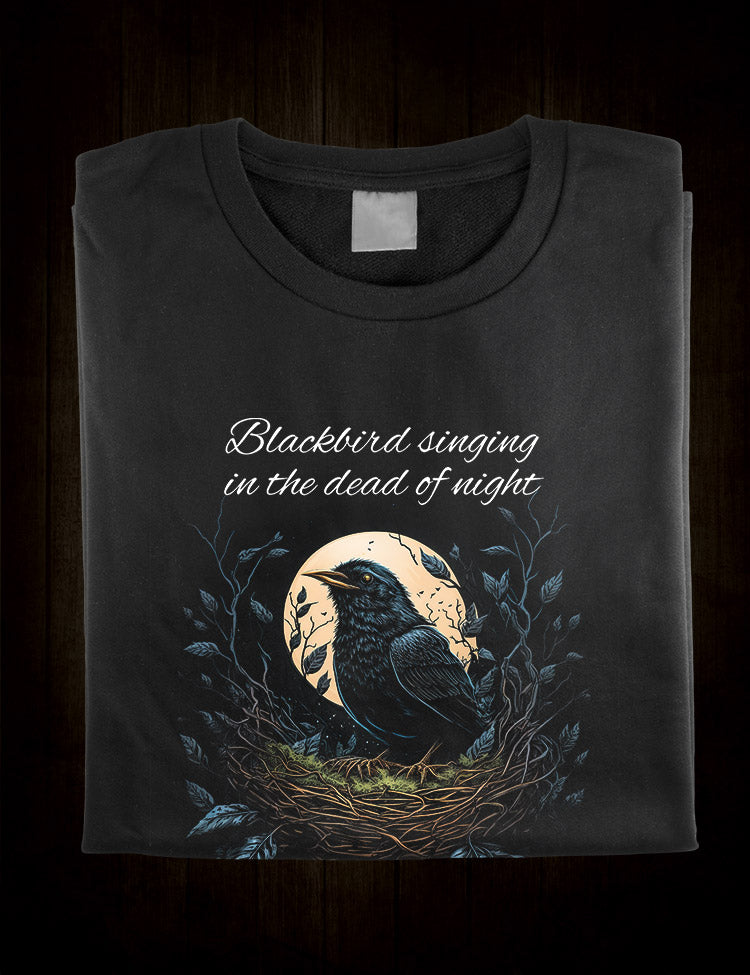 Beatles White Album Blackbird Manson Family link shirt