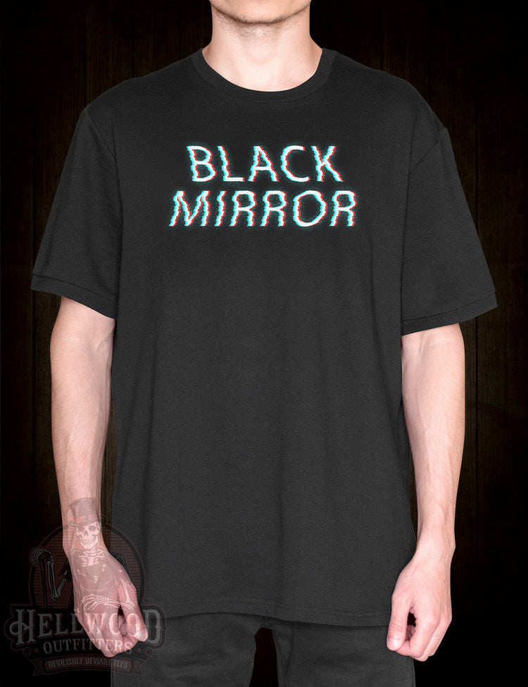 Anthology drama Black Mirror tribute t-shirt